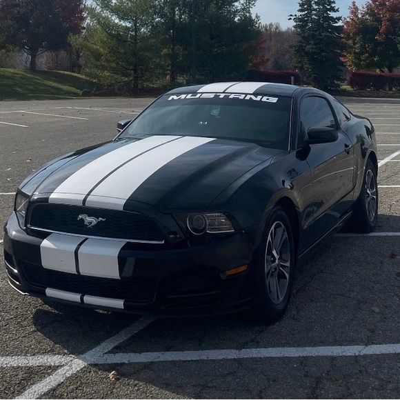Mustang Front Windshield Sticker - Picture 2 of 3